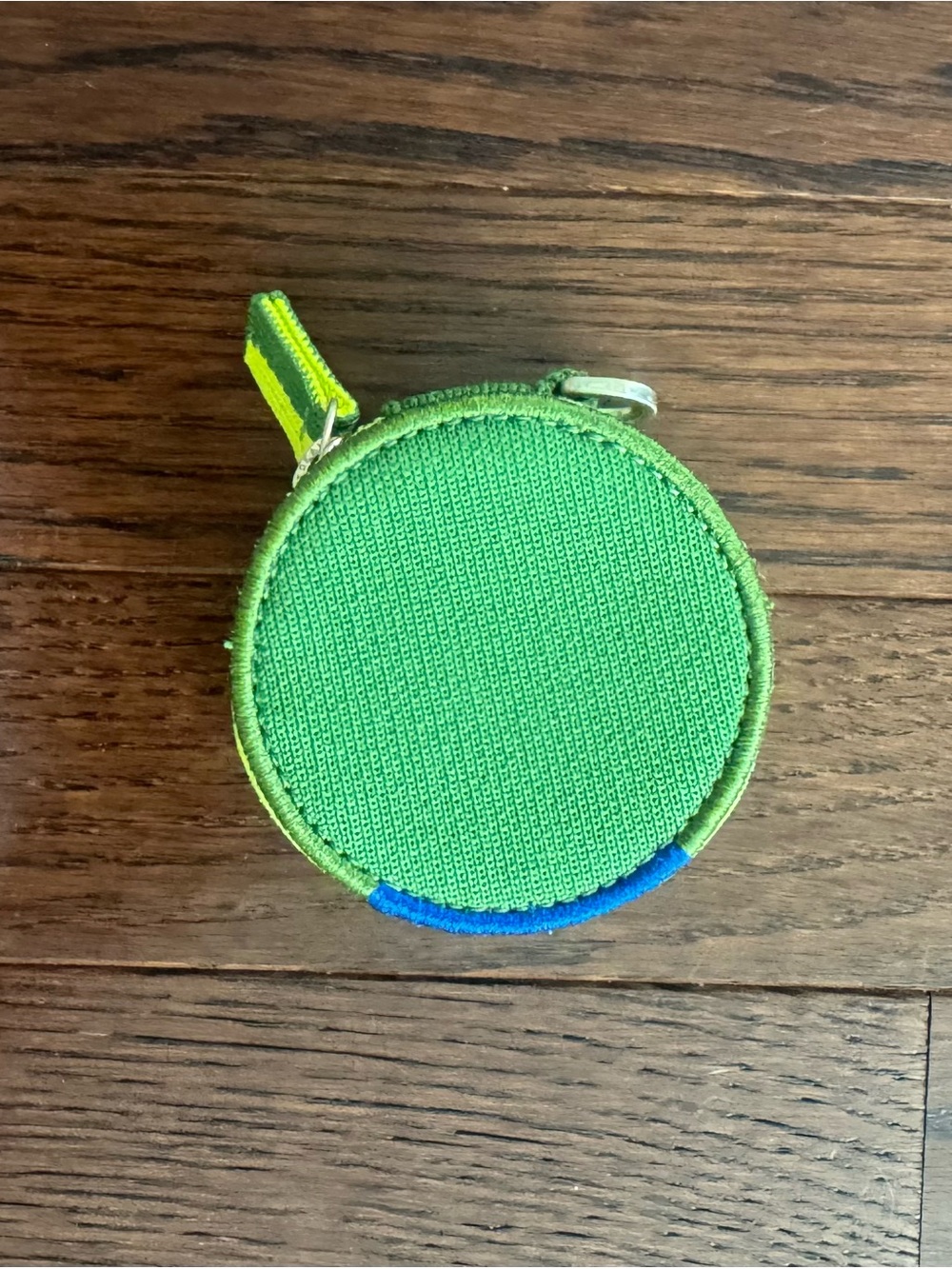 Mint Rothys round zip pouch green - retired